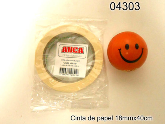 Imagen de CINTA DE PAPEL 18 MM 9.25